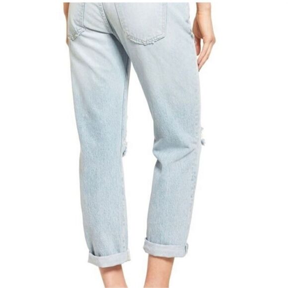 Current/Elliot Women's The Fling Alta Destroy 100% Cotton Ripped Jeans Size 32 - Picture 4 of 10